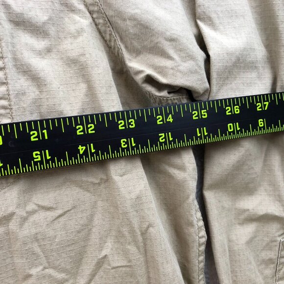 Guide Series Men's Shirt XL Long Sleeve Outdoors Khaki Casual Pockets Utility Ta - Picture 4 of 8